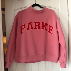 Parke Valentines Mock-Neck Sweatshirt